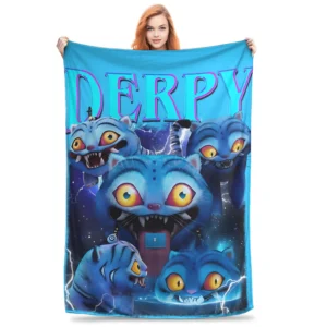KPOP Stars Huntrix Rumi Mira Zoey Soft Throw Blanket – Vibrant Fan Design