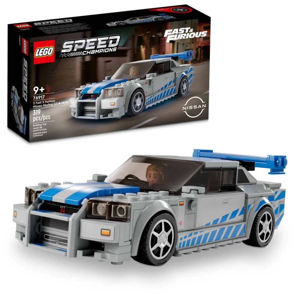 LEGO Speed Champions Nissan Skyline GT-R R34 Kit – Iconic Car