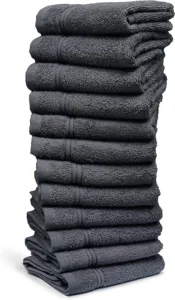 Mainstays 18-Pack Washcloth Bundle – Soft, Absorbent Multi-Grey