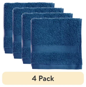 Mainstays 18-Pack Washcloth Bundle – Soft, Absorbent Multi-Grey