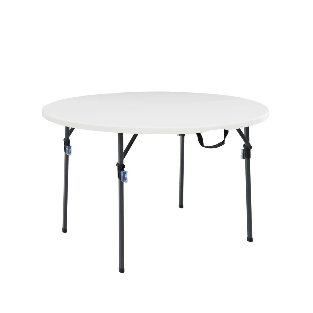 Mainstays 4-Foot Adjustable Folding Table – Indoor/Outdoor Versatility