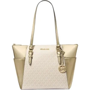 Michael Kors Gilly Large Drawstring Top Zip Tote – Black Saffiano