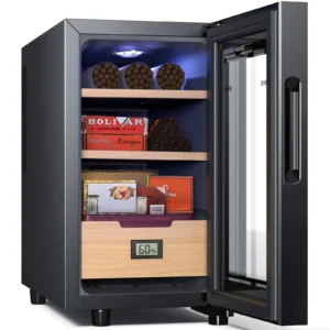 NEEDONE 23L Intelligent Cigar Humidor – Thermo-Electric Control