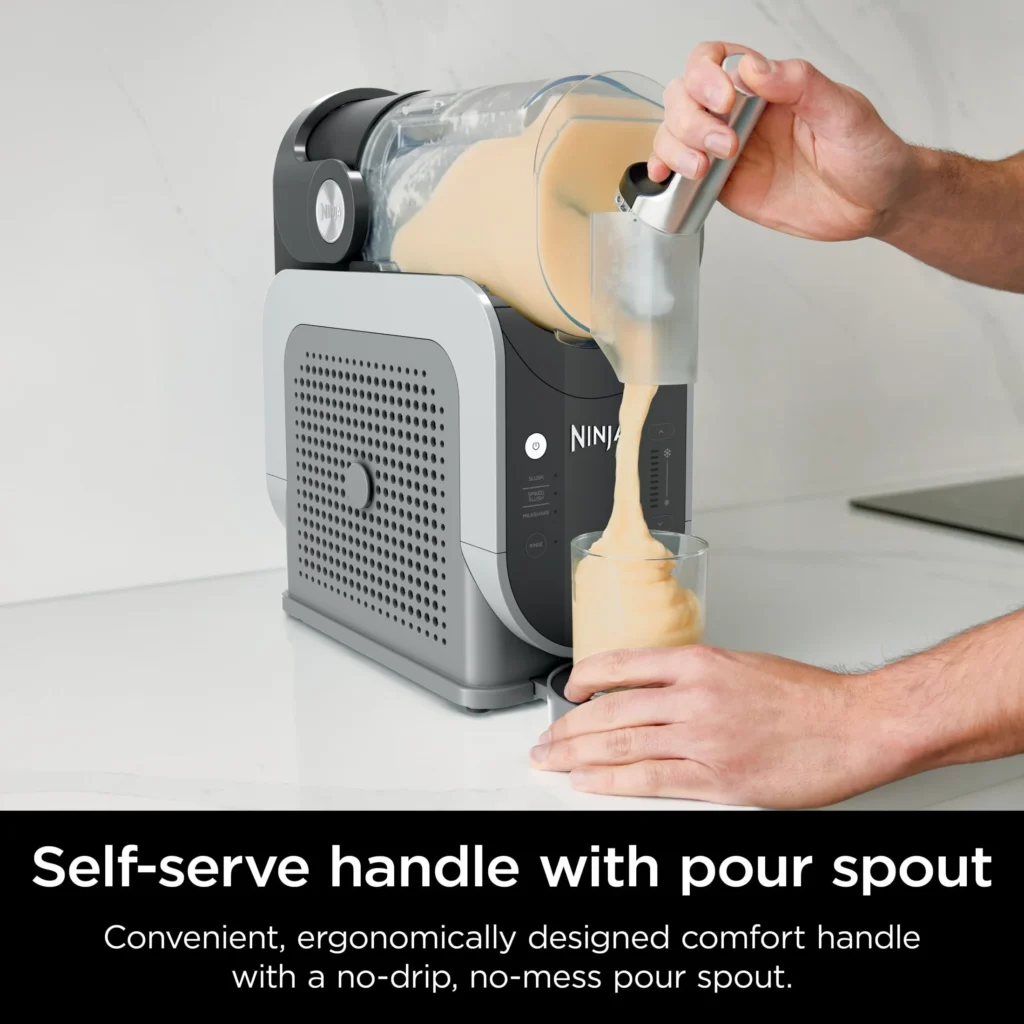 Ninja SLUSHi Professional Drink Maker – Ultimate Frozen Beverage Machine — alternate angle showing full product