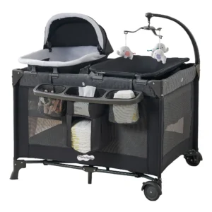 Pamo Babe Nursery Center Playard – Bassinet & Changing Table