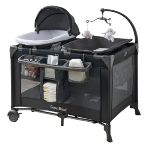 Pamo Babe Nursery Center Playard – Bassinet & Changing Table