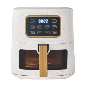 Pioneer Woman Teal Speckle 5.8 QT Air Fryer – Retro Style