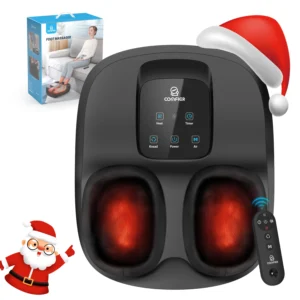 Renpho Shiatsu Foot Massager with Heat – Relieves Tired Feet