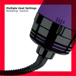 Revlon One-Step Ceramic Hot Air Brush – Dryer & Volumizer in Black