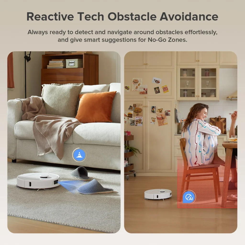 Roborock S8 Smart Robot Vacuum – Advanced Mapping & Mopping — close-up detail of design and finish
