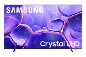 Samsung 65″ Crystal UHD 4K Smart TV – Immersive Visuals