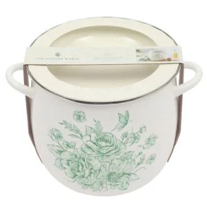 The Pioneer Woman Agatha 12-Quart Stock Pot – Enamel Steel