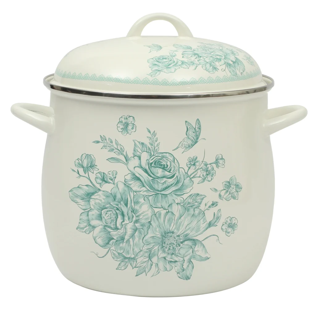 The Pioneer Woman Agatha 12-Quart Stock Pot – Enamel Steel