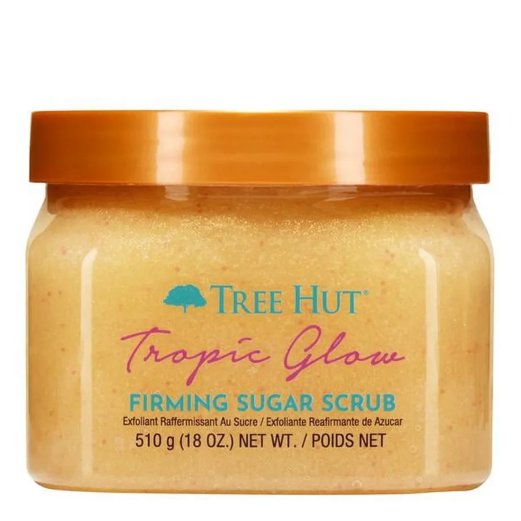 Tree Hut Tropic Glow Firming Sugar Scrub – Radiant Skin Exfoliator