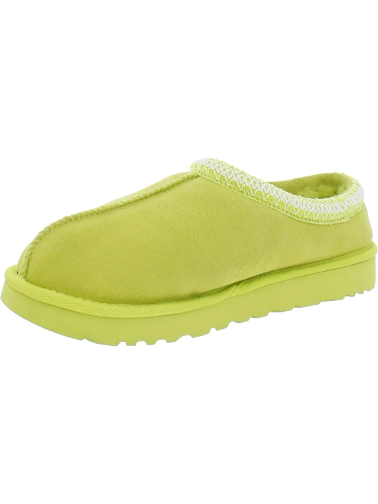 Ugg Australia Tasman Suede Wool Mule Slippers – Cozy Comfort — alternate angle showing full product