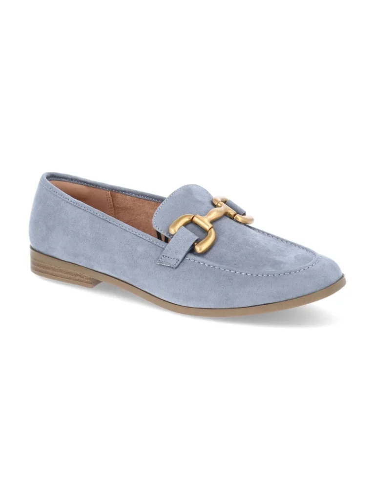 W TT Women’s Tassel Buckle Loafer – Classic Comfort for Everyday Style β close-up detail of design and finish