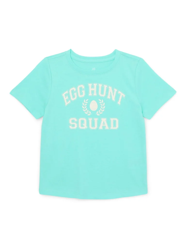 Way to Celebrate Easter Toddler Short Sleeve Tees – Soft Cotton Blends — alternate angle showing full product