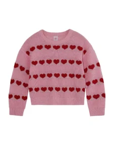 Way to Celebrate Girls’ Easter Bunny Sweater – Soft Knit