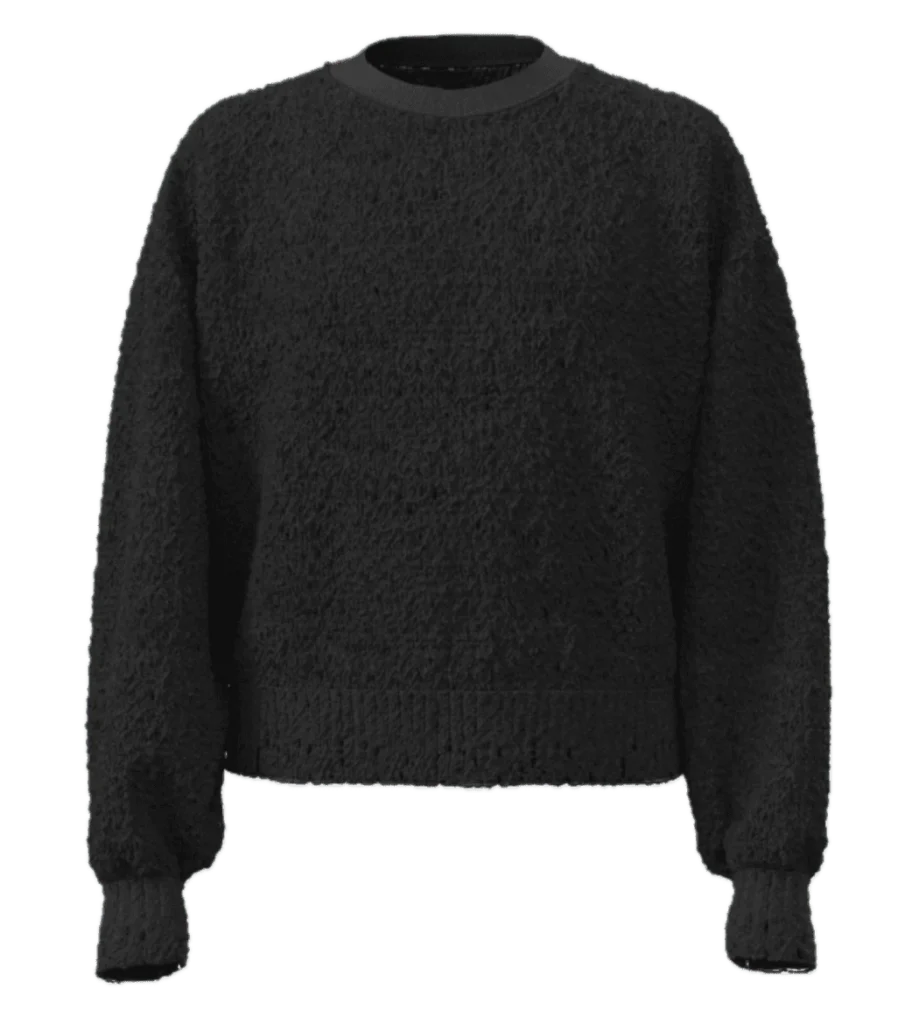 WN Eyelash Knit Pullover Sweater – Ultra Soft & Cozy