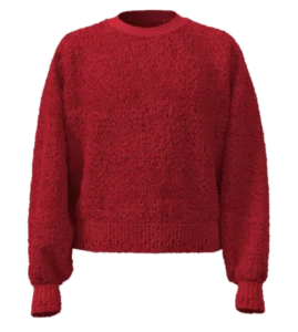 WN Eyelash Knit Pullover Sweater – Ultra Soft & Cozy
