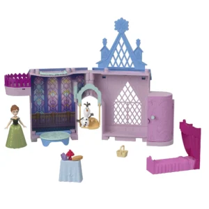 Disney Frozen Storytime Stackers Playset Anna s Arendelle Castle Dollhouse with Small Doll