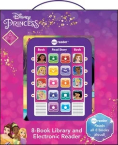 Disney Princess Me Reader 8 Book Library and Electronic Reader Sound Book Set Hardcover 9781503761674