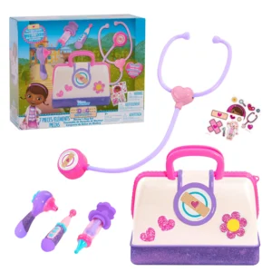 Doc McStuffins 8-Piece Doctor’s Bag – Pretend Play Toy for Ages 3+