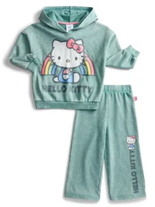 Ford Bronco Toddler Girl s Long Sleeve Graphic Hoodie with Matching Sweatpant 2 Piece Set Sizes 12M 5T