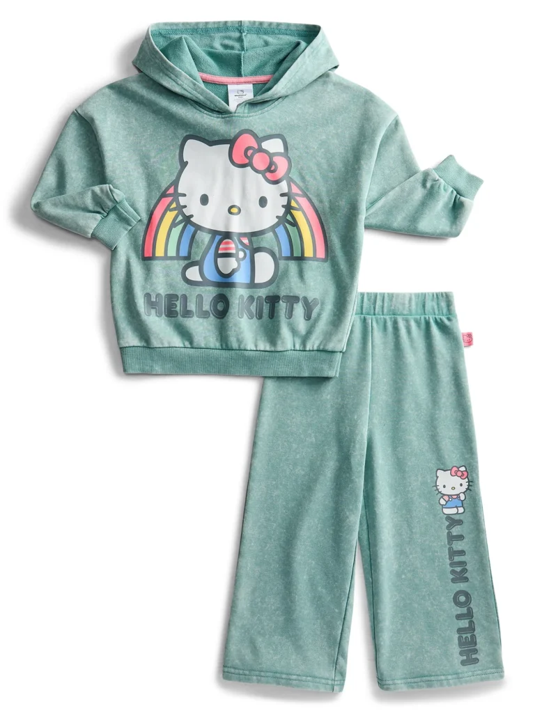 Ford Bronco Toddler Girl s Long Sleeve Graphic Hoodie with Matching Sweatpant 2 Piece Set Sizes 12M 5T