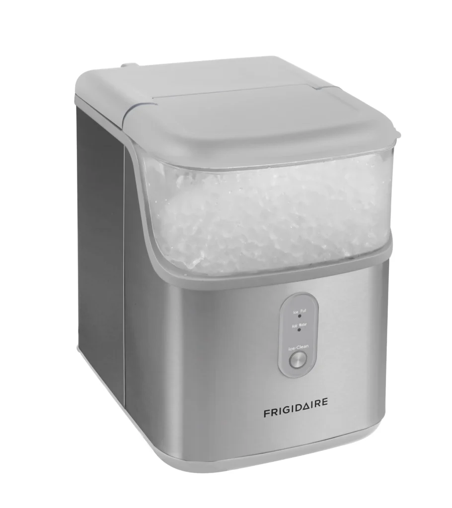 Frigidaire 33 lbs Premium Nugget Ice Maker Stainless Steel EFIC228