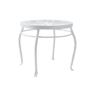 Mainstays Metal White Plant Stand – 9 inch Tall, Versatile Display