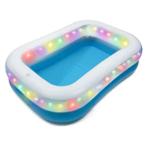 Merkury Innovations 6f HGlo LED Inflatable Pool