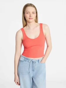 NB V-Neck Cropped Tank Top – Versatile Everyday Style