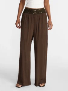 No Boundaries Crochet Waist Beach Pant – Sizes XXS to XXL