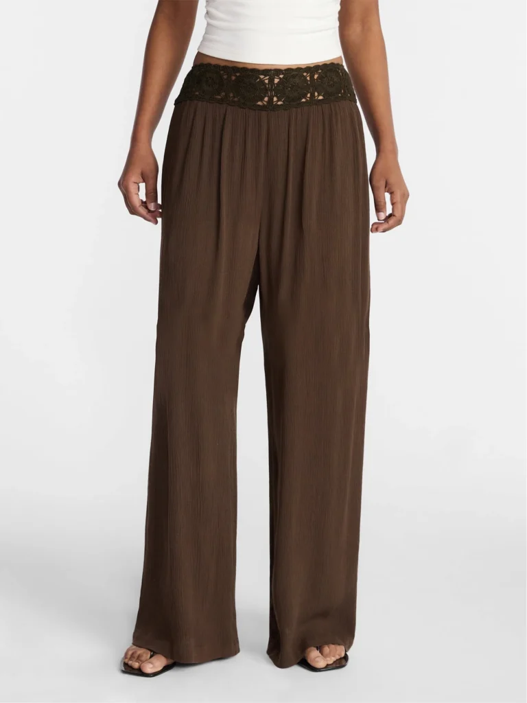 No Boundaries Crochet Waist Beach Pant – Sizes XXS to XXL
