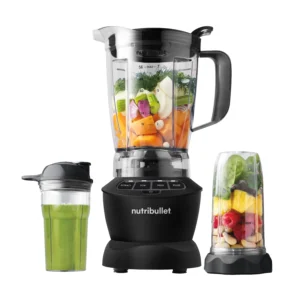 Nutribullet Blender Combo 1000W – Powerful Matte Black Mixer