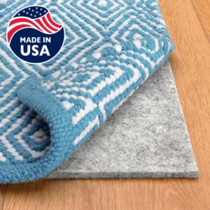 RUGPADUSA 8 x10 100 Felt Rug Pad 1 4 Thick Safe for All Floors Low VOC Made in the USA 2 Year Warranty