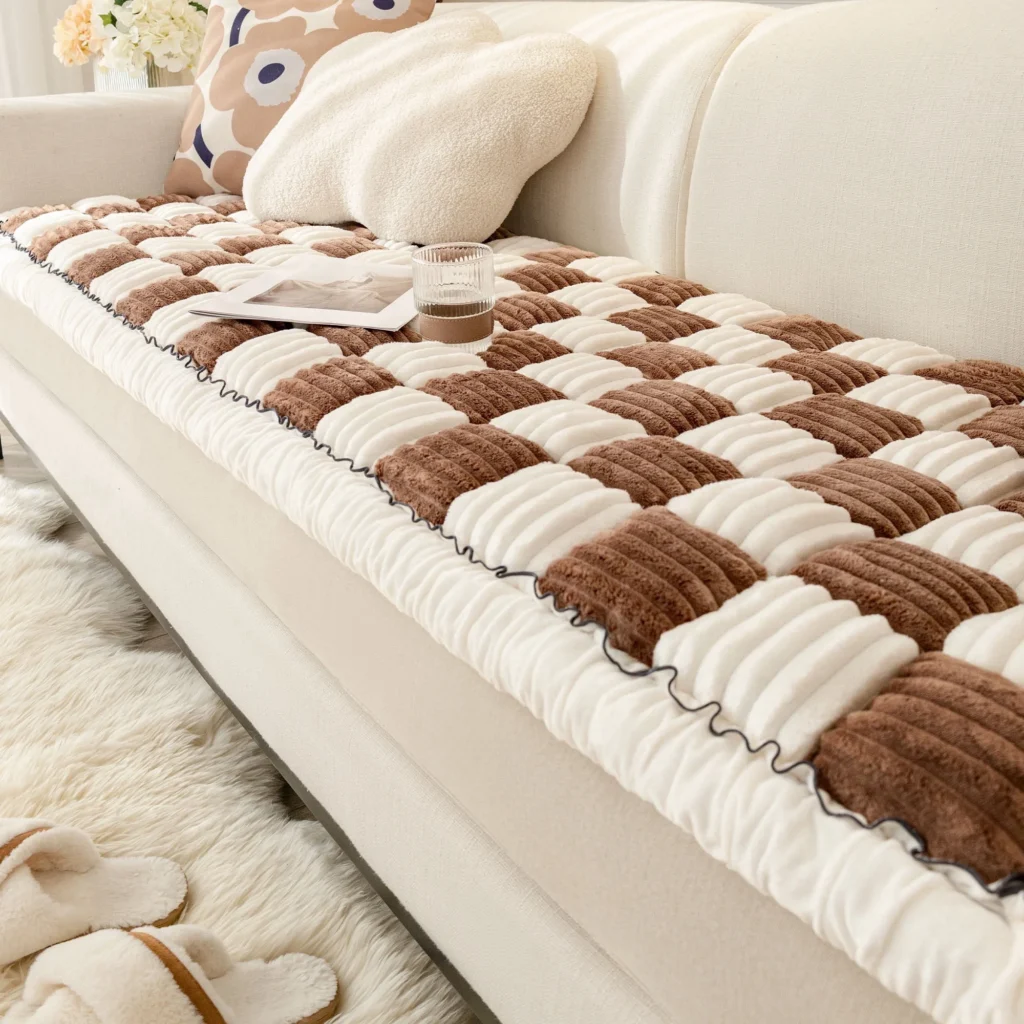 Sanmadrola Couch Cover Sofa Cover Slipcover Furniture Protector for Dog Cat Pet Non Slip Cushion Couch Sofa Covers