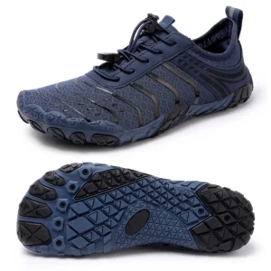 Stepedia Mens Womens Water Shoes Adult Quick Dry Aqua Shoes for Beach Swim River Lake Hiking Kayaking Surfing Navy