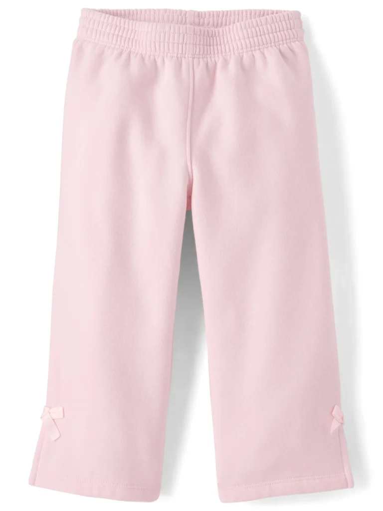 The Children s Place Toddler Girls Fleece Wide Leg Lounge Pants Sizes 12M 5T