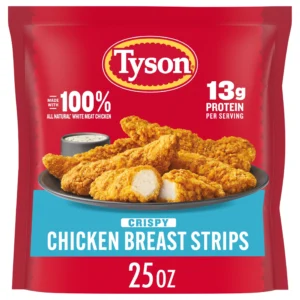 Tyson Perfectly Crispy Chicken Strips 1 56 lb Bag Frozen