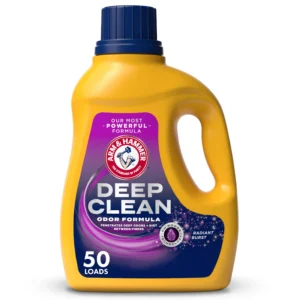 A H Deep Clean Odor Blasters Liquid Laundry Detergent – 75 oz Value