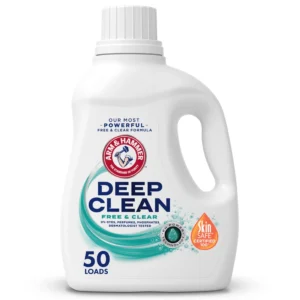 A H Deep Clean Odor Blasters Liquid Laundry Detergent – 75 oz Value