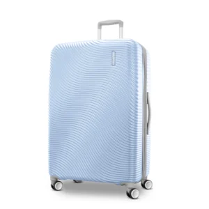 American Tourister Color Waves Carry On Suitcase – Icy Blue