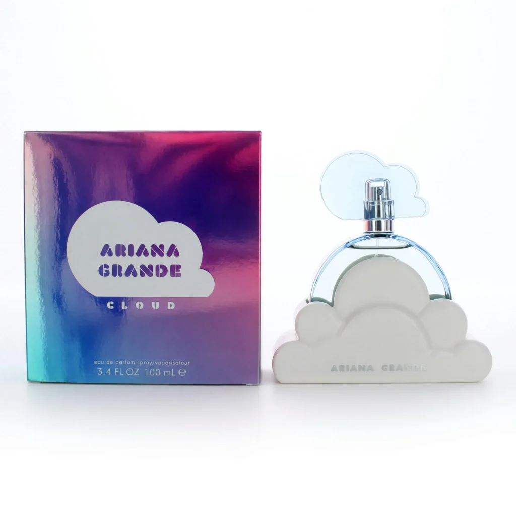 Ariana Grande Cloud Perfume for Women 3.4 oz – Sweet Vanilla Orchid Scent โ close-up detail of design and finish