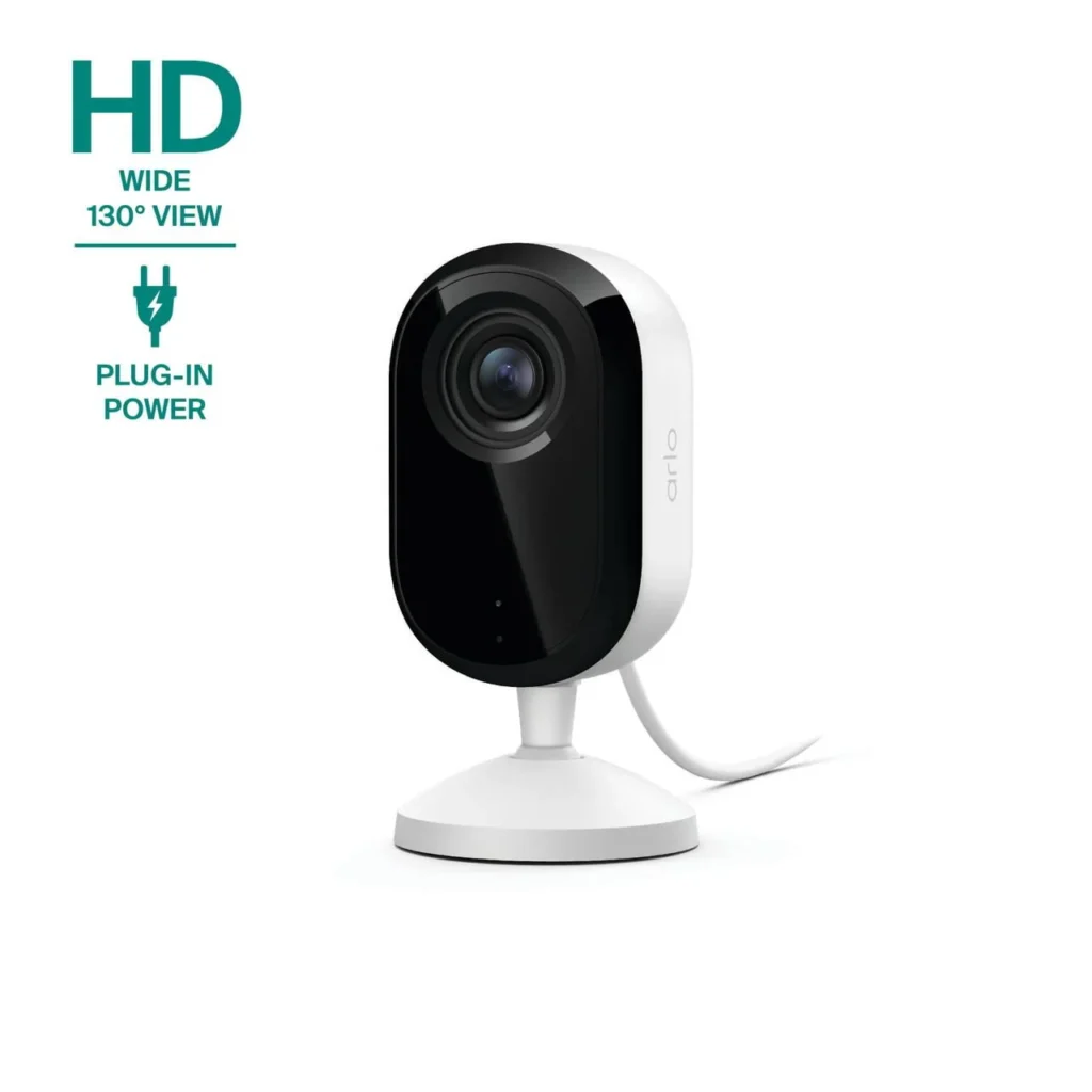 Arlo Essential Indoor Camera 3rd Gen Wired HD Security – Privacy Shield