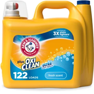 ARM HAMMER LIQUID LAUNDRY DETERGENT OXICLEAN FRESH SCENT 158 6OZ