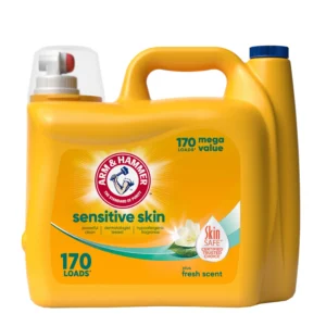 ARM HAMMER Sensitive Skin Plus Fresh Scent 170 Loads Liquid Laundry Detergent 170 fl oz
