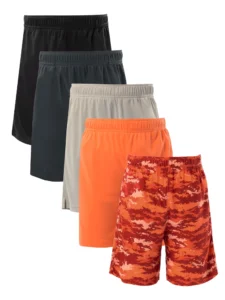 Athletic Works Boys Printed Performance Short Sizes 4 18 Husky