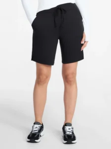 Athletic Works Women’s 9-Inch Bermuda Shorts – Soft French Terry